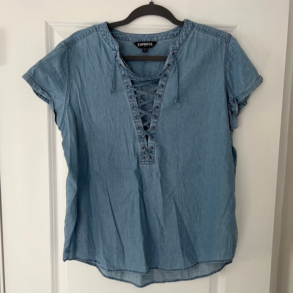 Express Jean blouse